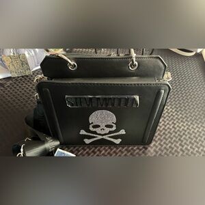 Betsy Johnson Skull and Crossbone Crossbody
